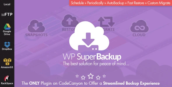 Super Backup & Clone – Migrate for WordPress